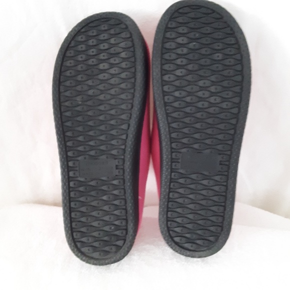 Women's  Memory Foam Slippers Landeer Pink 11 /12 - Picture 4 of 11